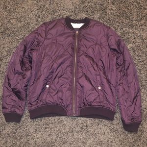 AE Quilted Bomber Jacket